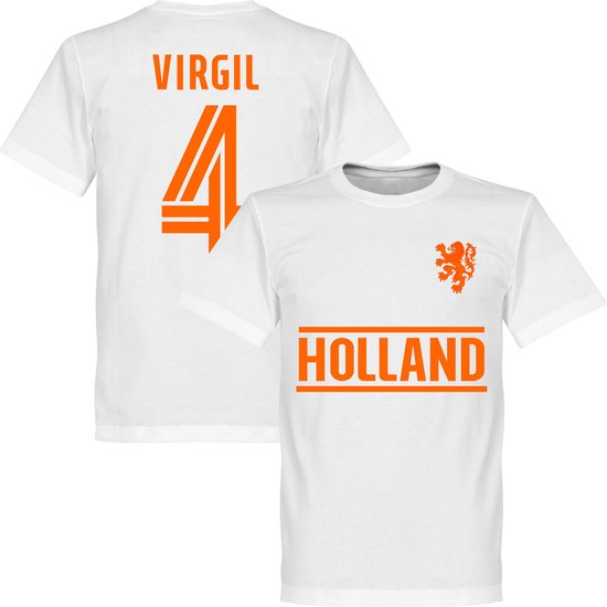 Nederlands Elftal Team T-Shirt - Wit - | bol.com