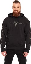 Vikings Hoodie/trui -S- Bone Logo Zwart