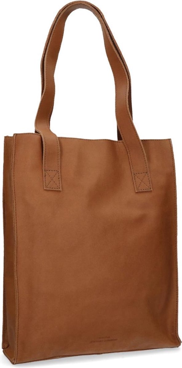Leren tas met laptopvak hotsell