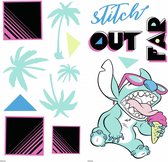 Roommates Muurstickers Disney Stitch Far Out Vinyl 14 Stuks