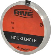 Rive Hooklength - 0.181mm - 60m - Transparant