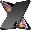 geschikt voor Apple iPhone Xs Max ultra thin case - zwart