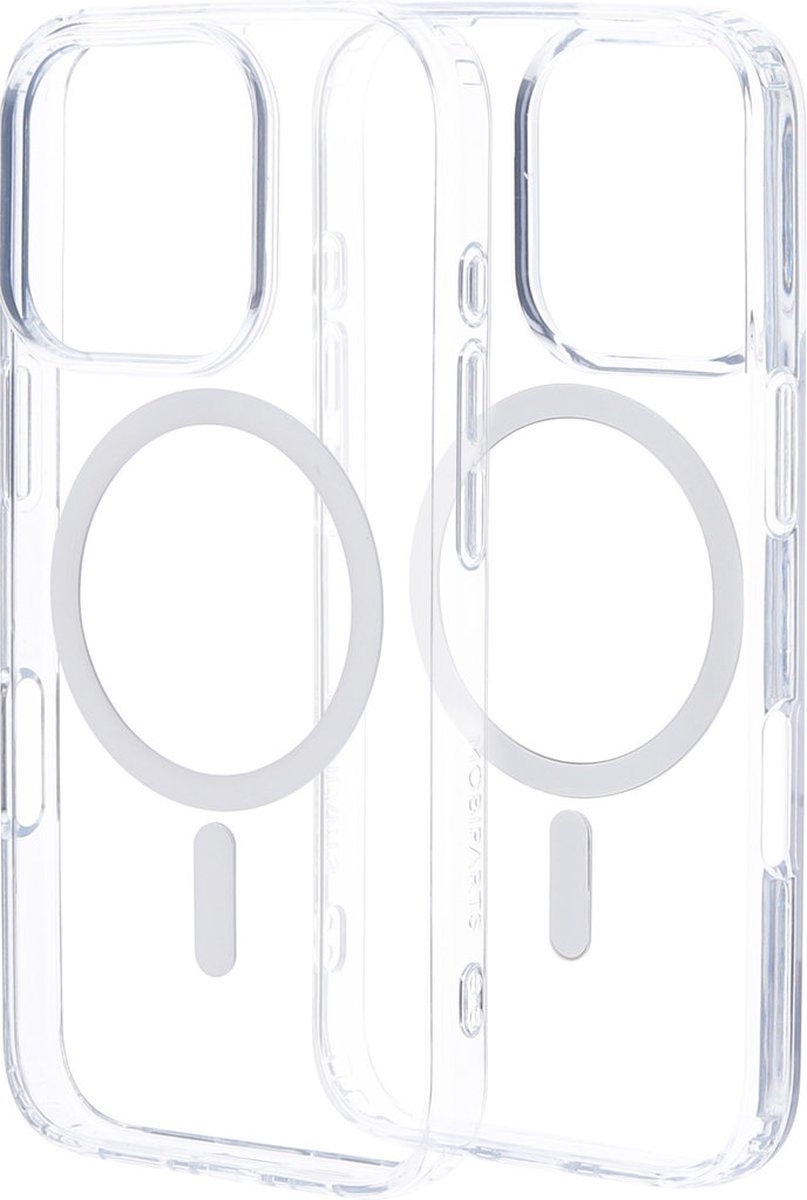 Mobiparts hoesje geschikt voor Apple iPhone 16 Pro - Hardcover - MagSafe - Transparant