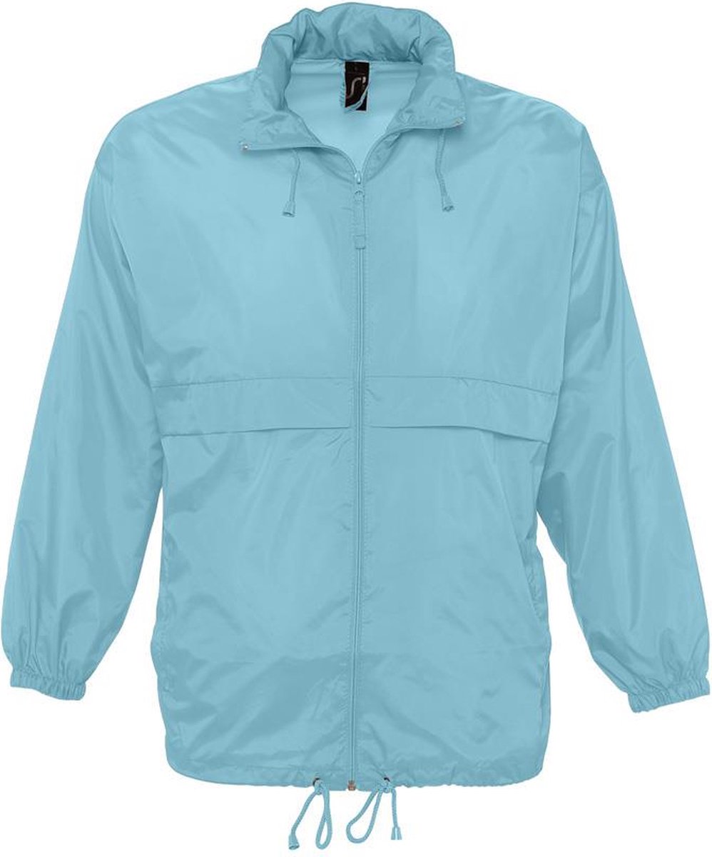 SOL’ Unisex Windbreaker Surf Jacket L889 Atoll Blauw