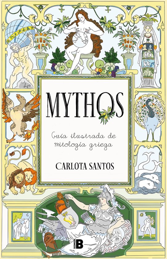 Mythos: Guía ilustrada de mitología griega / Mythos: An Il ... - cover