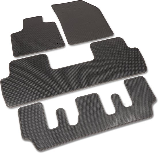 Tapis de voiture en caoutchouc Tapis de voiture Peugeot 5008 - Année de construction : 06/2017 - 12/2020 - Ajustement d'origine - 4 pièces