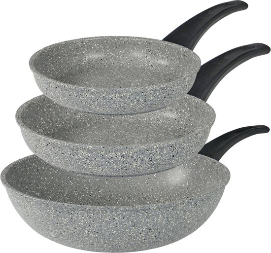 LS Kitchen - Friteuse avec Panier - Poêle à Frire - Aluminium