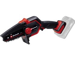 Einhell Accu Mini Kettingzaag GE-PS 18/15 Li BL-Solo - Power X-Change - 18 V/Li-ion - Koolborstelloze motor - Zwaardlengte: 20 cm - Max. Zaaglengte: 14 cm - Kettingsnelheid: 4,8 m/s - Excl. accu en lader