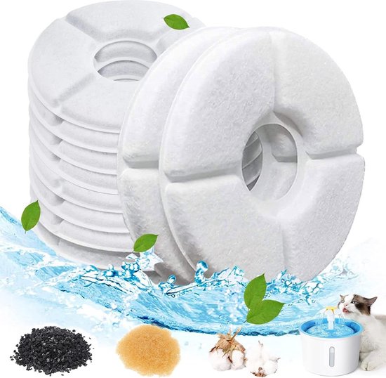 Kattenfontein RVS, 3,0L Drinkfontein voor Kat met Kabel, LED-Verlichting en Drielaags Filtersysteem, Superstille Waterfontein voor Katten, Handige Huisdier Waterdispenser