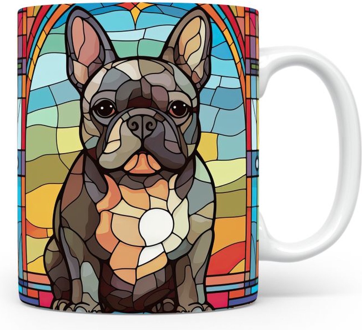 Mok met French Bulldog