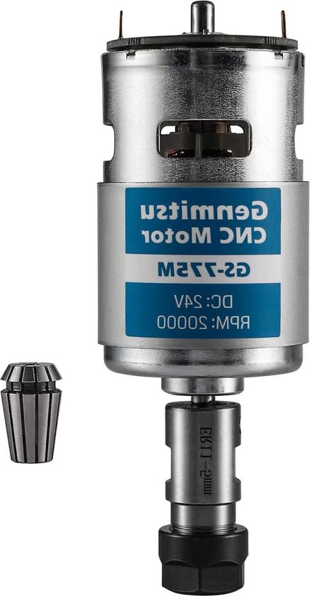 CNC-Spindelmotor-Kit 1,5 kW / 2,2 kW 24000 U/min 400 Hz 3-Phasen-Eingangsluftgekühlter