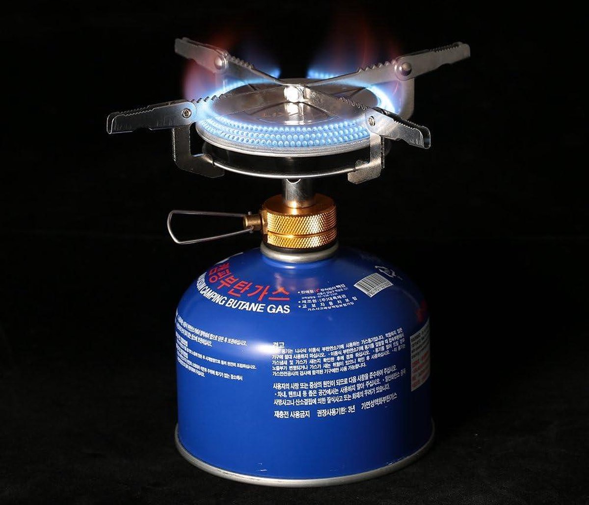 Réchaud Gaz Camping Hikenture 3500W - Allumage Piézo, Pliable, Pour Randonnée