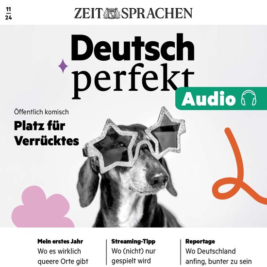 Deutsch lernen Audio – Platz für Verrücktes - cover