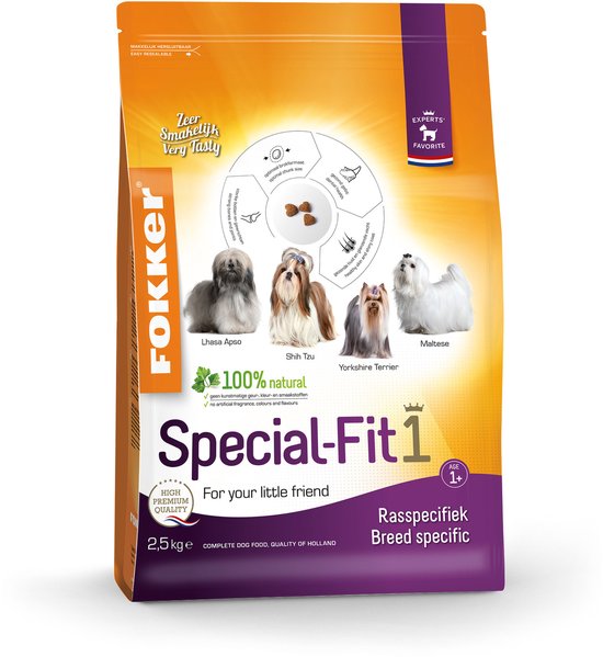Fokker Special-Fit 1 - Hondenvoer - 2.5 kg