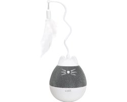 Catit - Speelgoed Voor Dieren - Kat - Ca Pixi Spinner 9x9x23cm Wit/grijs - 1st