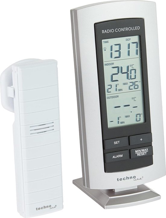 Technoline Wt 195 Weiß, 1 Stück(E), 96 Mm, 32 Mm, 80 Mm, Lcd, Aa