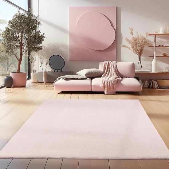 Sour Lemon Hoogpolig tapijt, bruin, tapijt, woonkamer, 160 x 230 cm