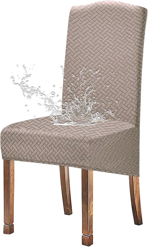 Waterdichte stoelhoezen voor eetkamerstoelen Stretch PU