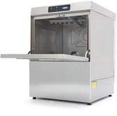 Bol.com Maxima Horeca Vaatwasser 50 x 50 cm met Afvoer Glansspoel en Zeeppomp Digitaal Display 400V aanbieding