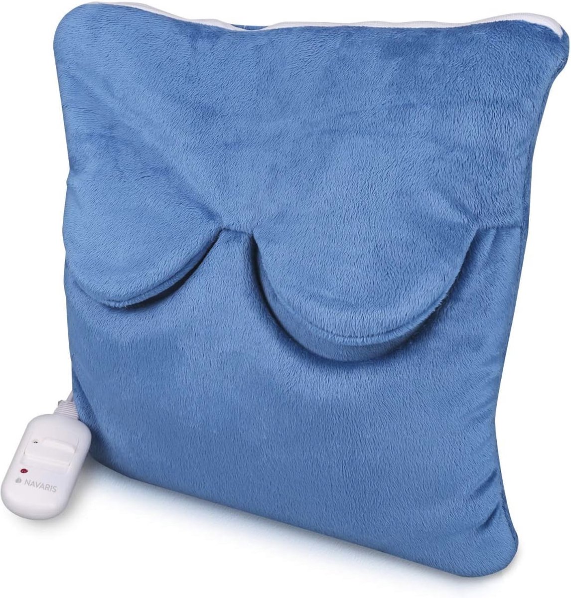 Elektrisch warmtekussen en voetwarmer - 38x38 cm, 45W met 2 warmtestanden - Wasbare hoes voor rug, nek, schouders en voeten