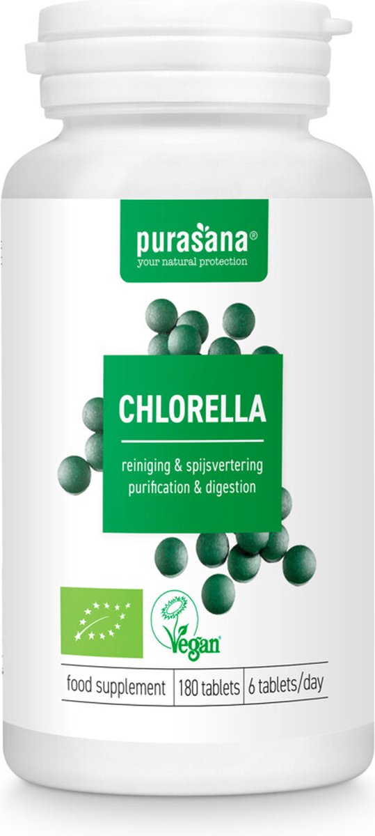 Goedkoopste Purasana Chlorella 120 capsules