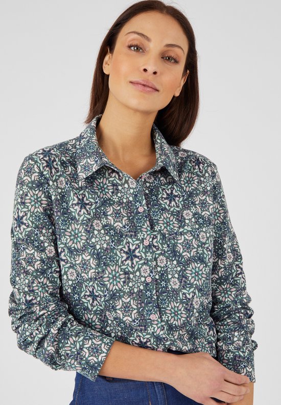 Thermolactyl Chemisier En Maille Jersey Damart Chemisier Chemise