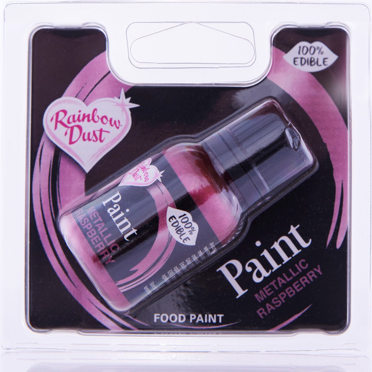 Rainbow Dust Metallic Paint Framboos 25g