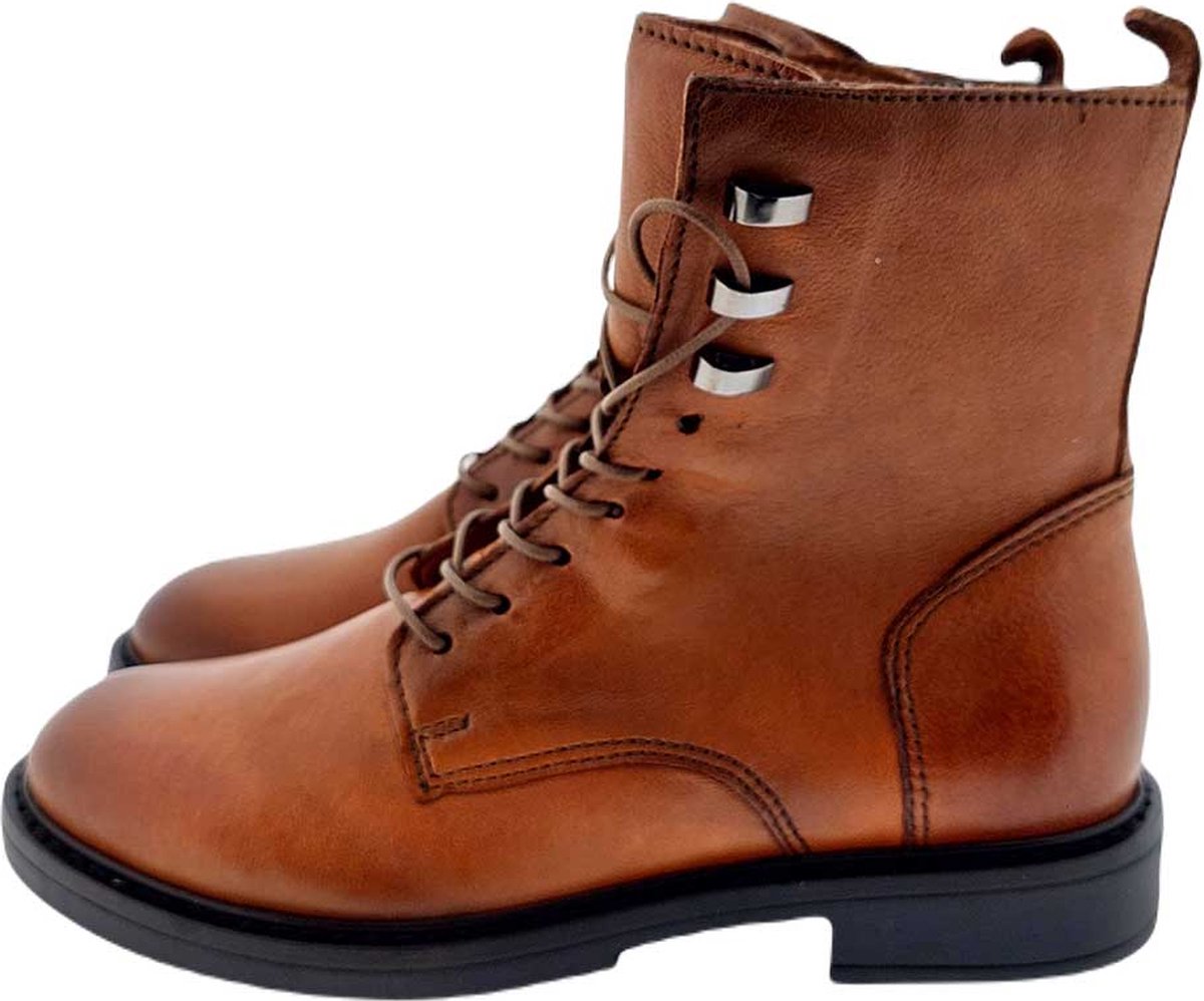 Mjus T81208 veter boots middelbruin