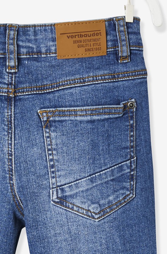 Vertbaudet Jean droit MorphologiK "waterless" tour de hanches Medium garçon