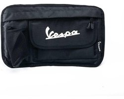 Beenschild tas voor Piaggio Vespa - opbergtas voor Piaggio Vespa Motor Scooter - Waterdicht - Zwart - Stof - Scooter Tas