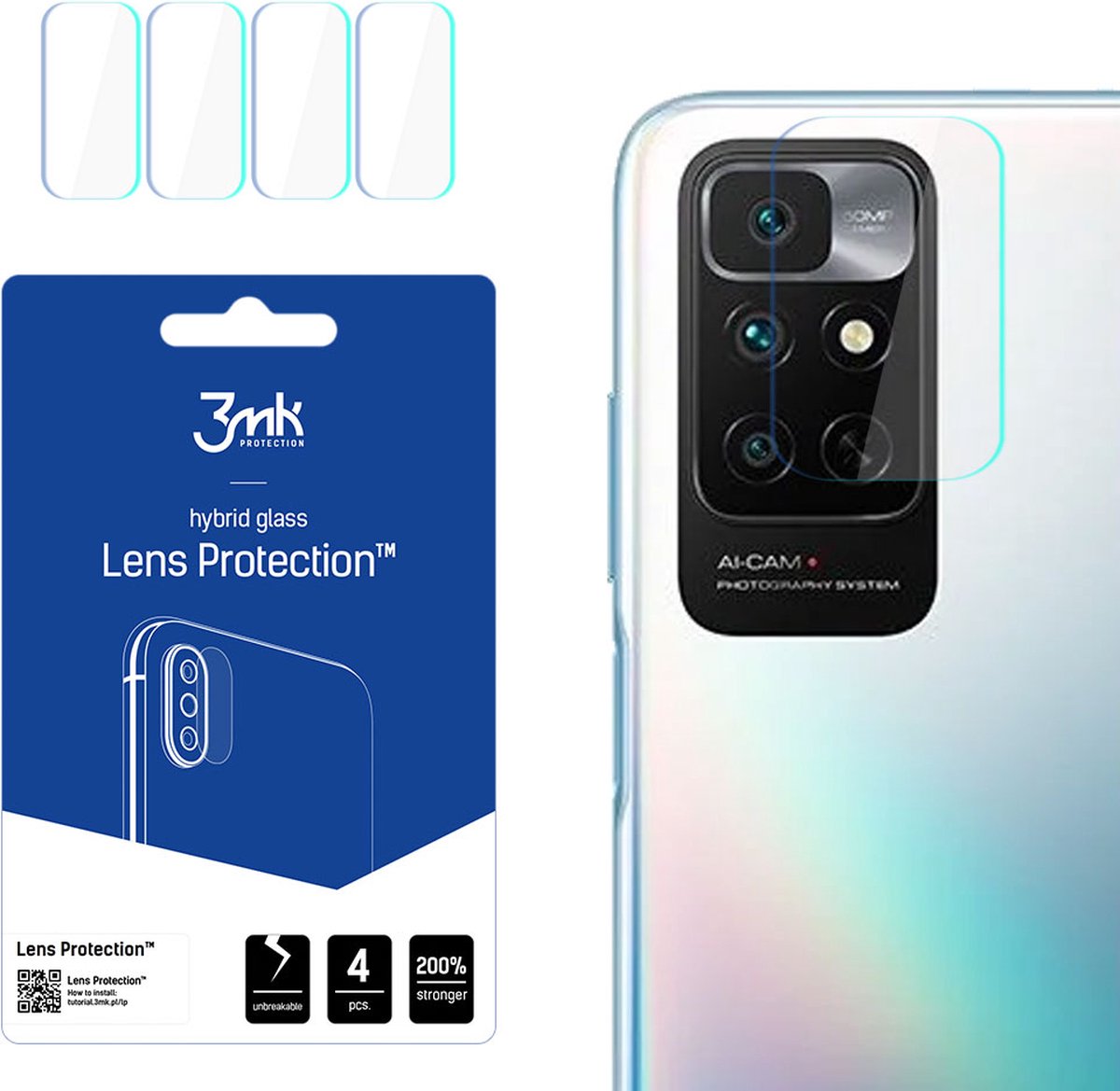 Xiaomi Redmi Note 11 4G - 3mk Lens Protection