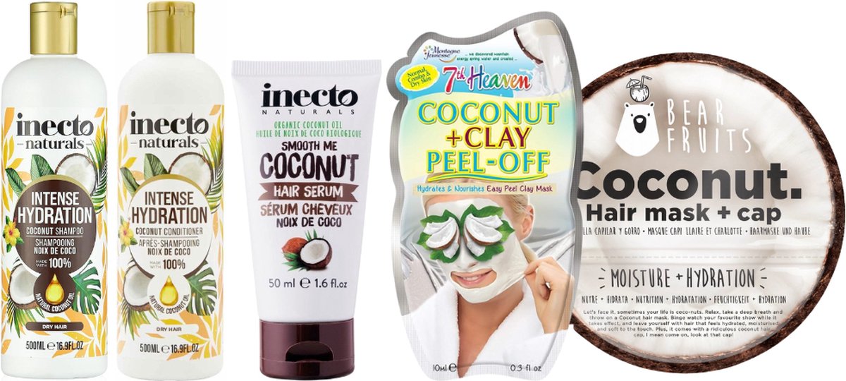 Goedkoopste Inecto Cadeauset Coconut Compleet