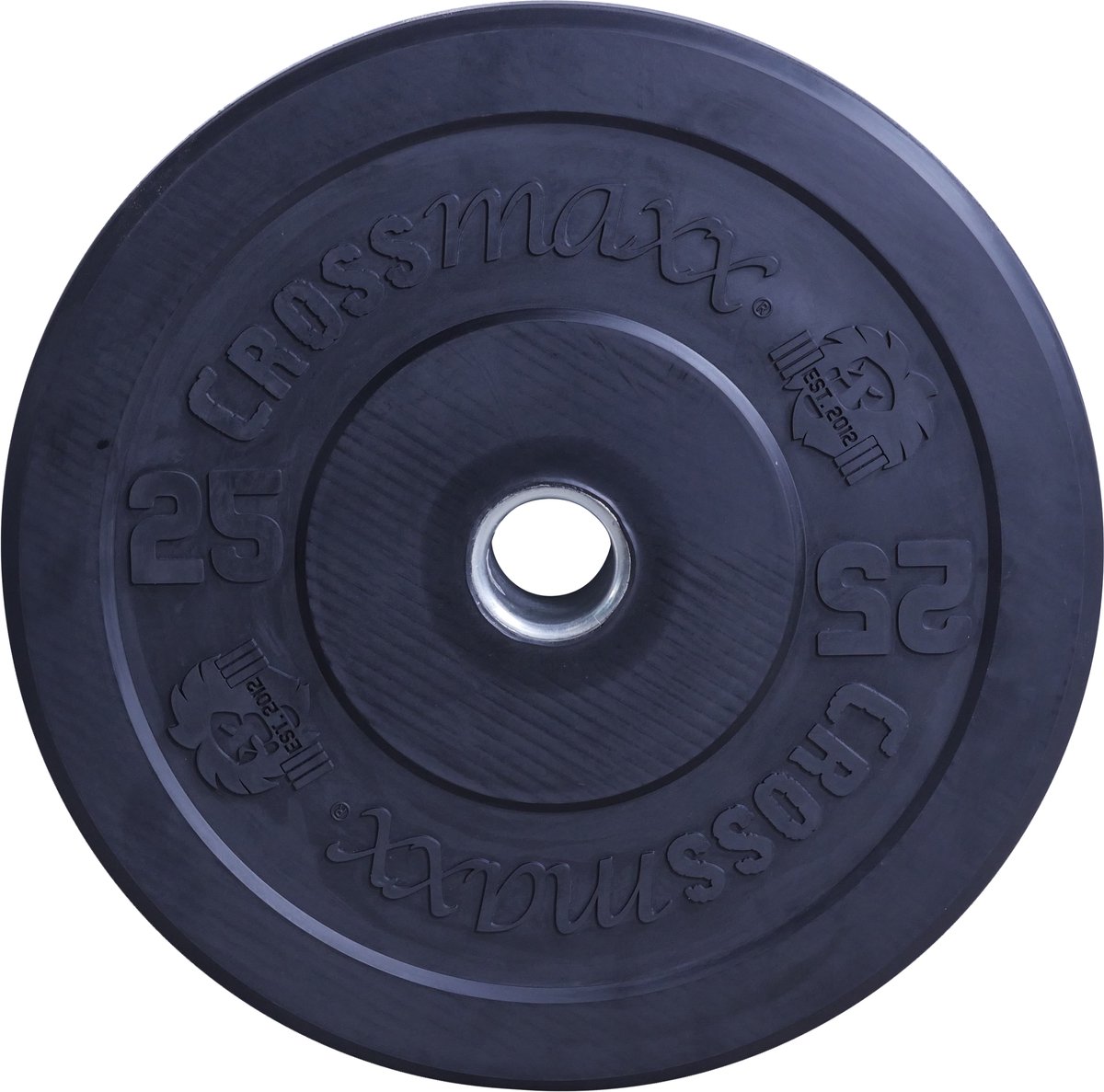 Lifemaxx Crossmaxx Bumper Plate - Olympische Halterschijf - 50 mm - 20 kg