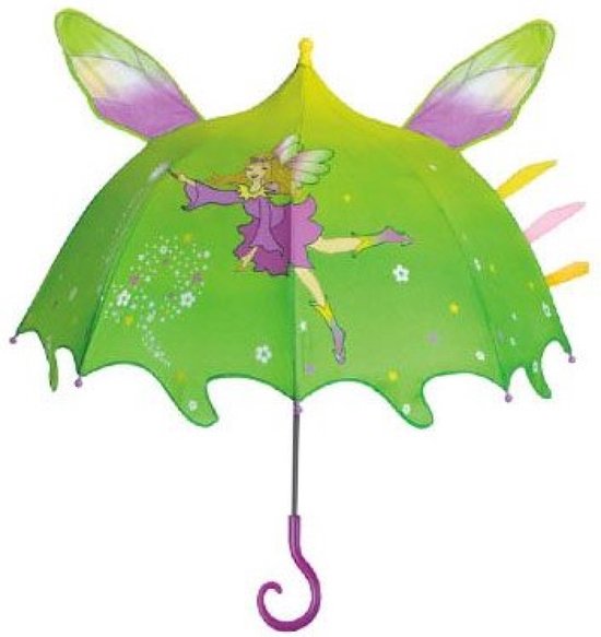 Parapluie enfant vert Fairy Fairy de Kidorable
