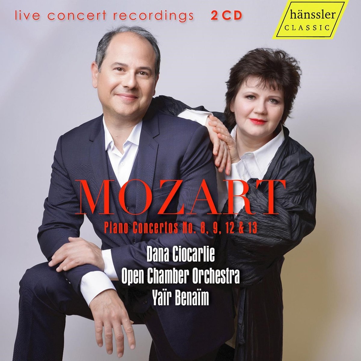 Dana Ciocarlie & Open Chamber Orchestra - Mozart: Piano Concertos (2 CD)