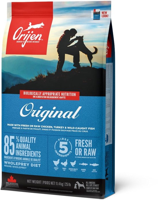 Orijen Hondenvoer Whole Prey Original Dog - 11,4 kg