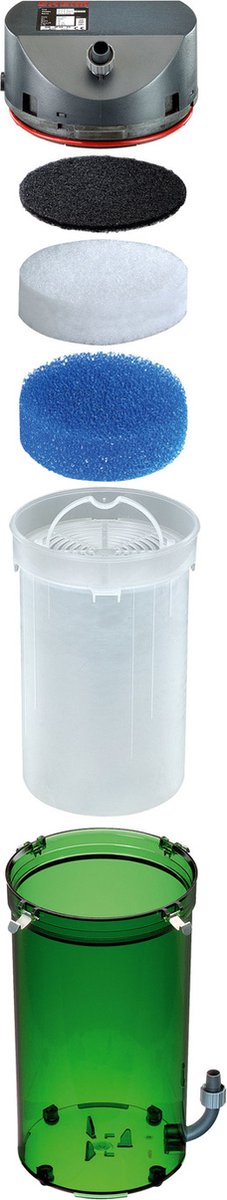 Externe filter Eheim Classic 250 kranen Externe filter Eheim Classic 250 kranen