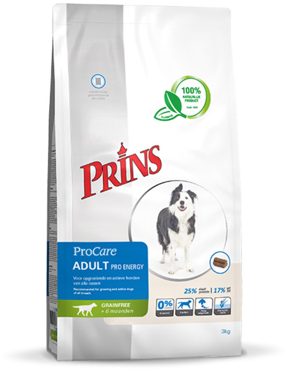 Prins ProCare Graanvrij Junior&Adult Hondenvoer 3 kg