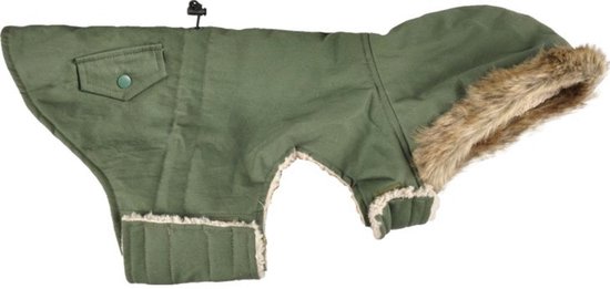 Flamingo Hondenjas Lennox - Groen - 54 - 60 cm x 35 cm