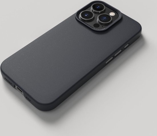 Nudient Thin Precise Case adapté à Apple iPhone 16 Pro V3 Midwinter - Blauw- MS