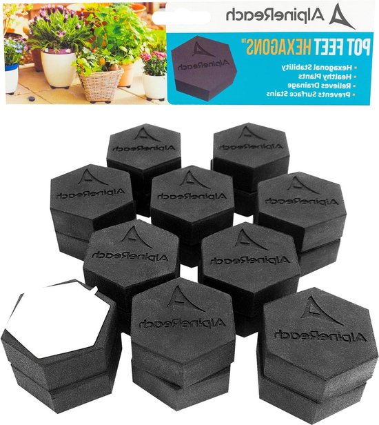 Vaessen Creative - Figuurpons Set - Zeshoeken 5 Stuks
