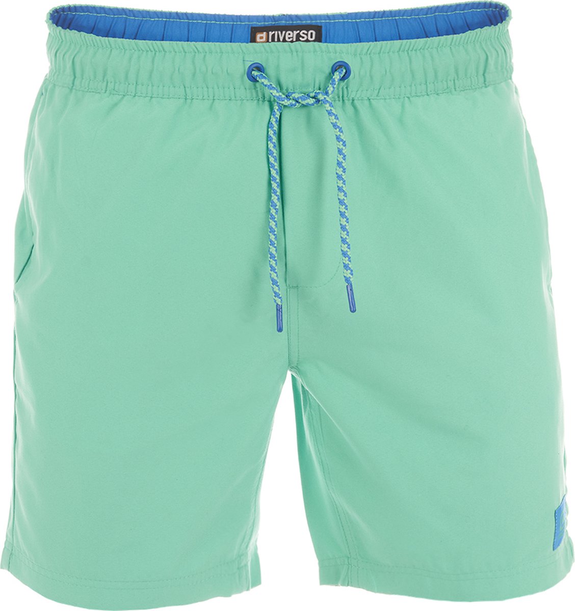 riverso Heren Short RIVDavid bequem Groen XXL Volwassenen Sneldrogende Zwemshort met Trekkoord