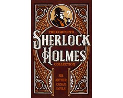 Omslag van Leather-bound Classics-The Complete Sherlock Holmes Collection