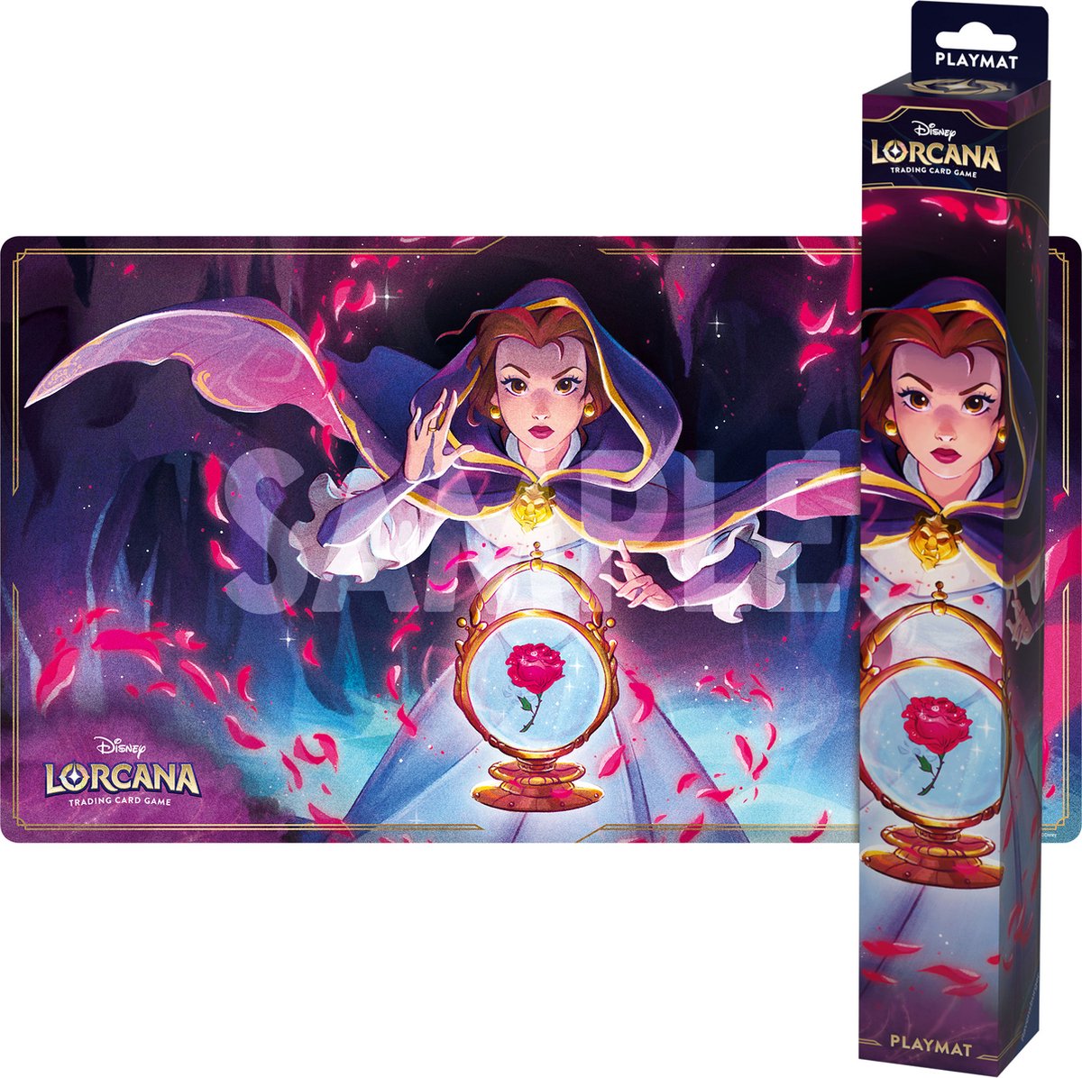 Disney Lorcana TCG - Shimmering Skies - Beauty and the Beast Playmat