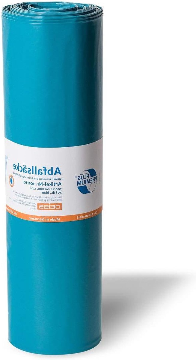 Goedkoopste 120 Liter Vuilniszakken 70 my - 23 Stuks DEISS PREMIUM
