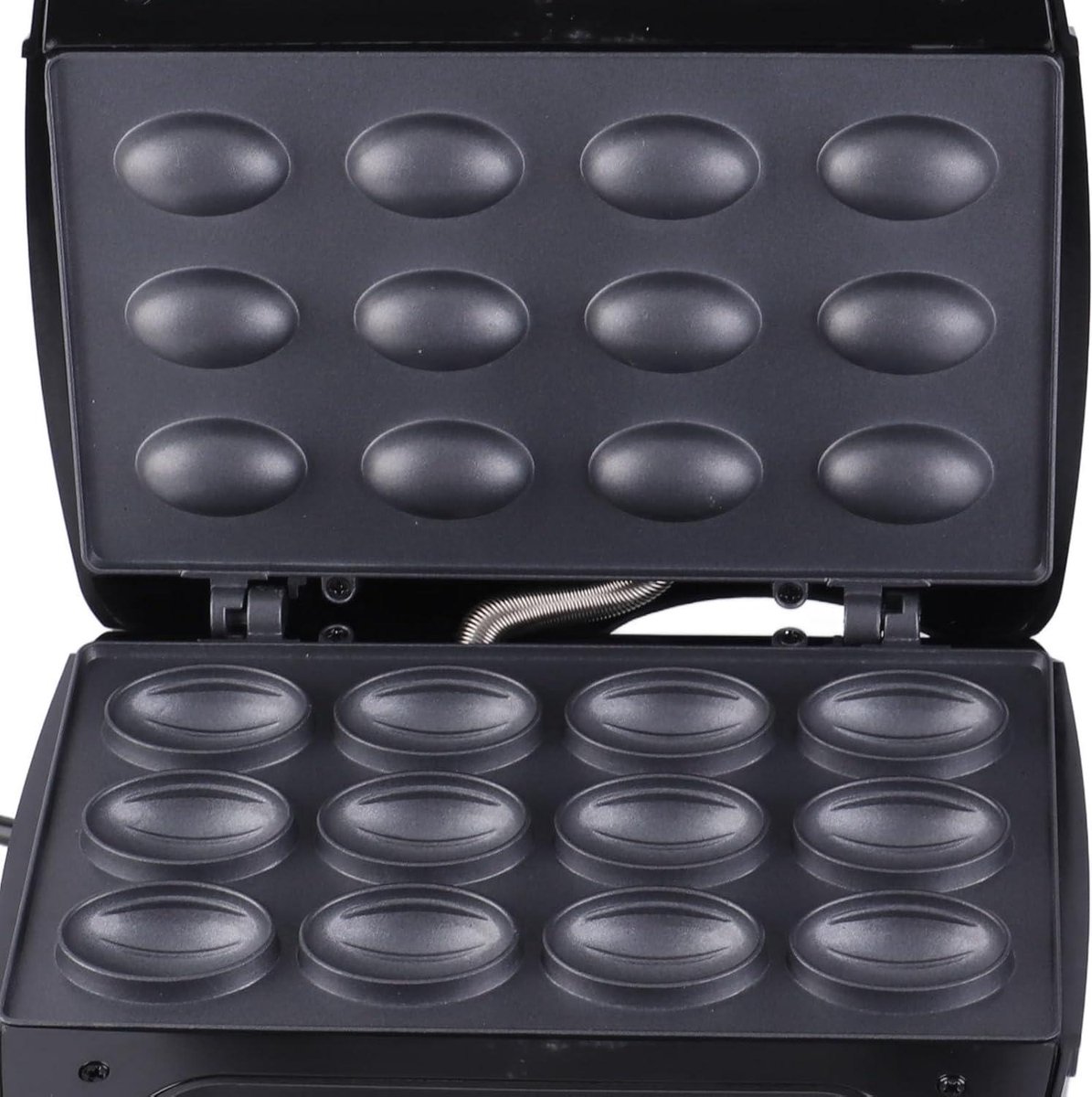 Machine à Biscuits Aux Noix électrique 750W - 12 Trous, Antiadhésif, Pour Gâteaux, Gaufres, Takoyaki - 7