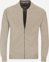 Casa Moda - Cardigan Zip Beige - Homme - Taille 5XL - Coupe régulière