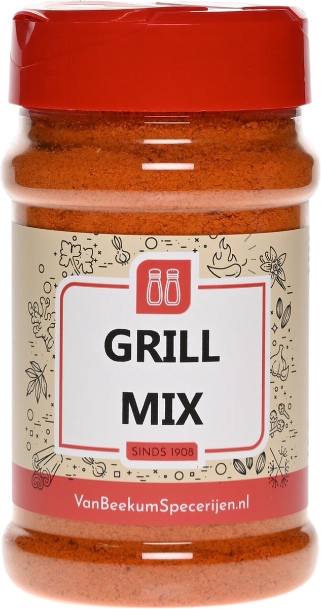 Goedkoopste Van Beekum Specerijen - Grill Mix - Strooibus 200 gram