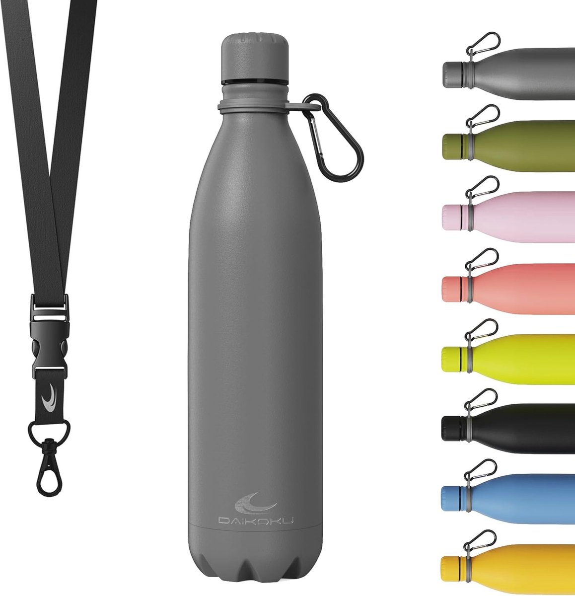 Goedkoopste Roestvrijstalen Dubbelwandige Thermosfles - Lekvrije Waterfles van 750 ML - Veilig, Gezond en Multifunctioneel - Ideaal voor Thuis, Sport en Reizen