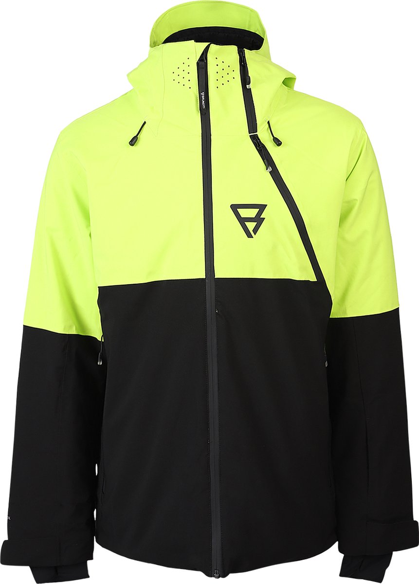 Brunotti Curtis Heren Wintersport Ski Jas Electric Groen